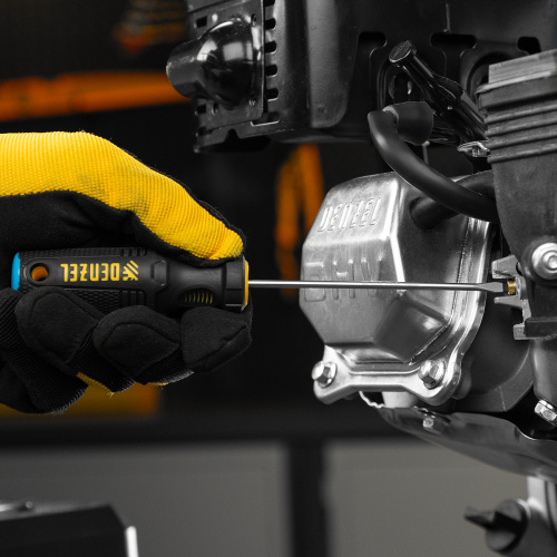 Отвертка, SL3х100 мм, S2, 3к рукоятка Denzel по ценам производителя в Краснодаре с доставкой по всей России