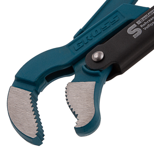 Ключ трубный рычажный 1.5, №2, цельнокованый, CrV, тип "S" Gross по ценам производителя в Краснодаре с доставкой по всей России