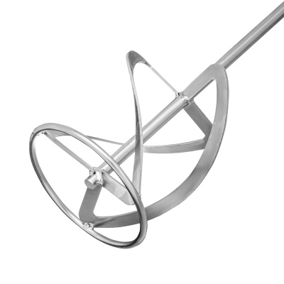 Насадка для миксера, для легких растворов, 160 х 590 мм, оцинкованная, хвостовик резьба М14 Сибртех по ценам производителя в Краснодаре с доставкой по всей России