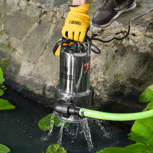 Дренажный насос DPL800X, 800 Вт, подъем 7 м, 16500 л/ч Denzel по ценам производителя в Краснодаре с доставкой по всей России