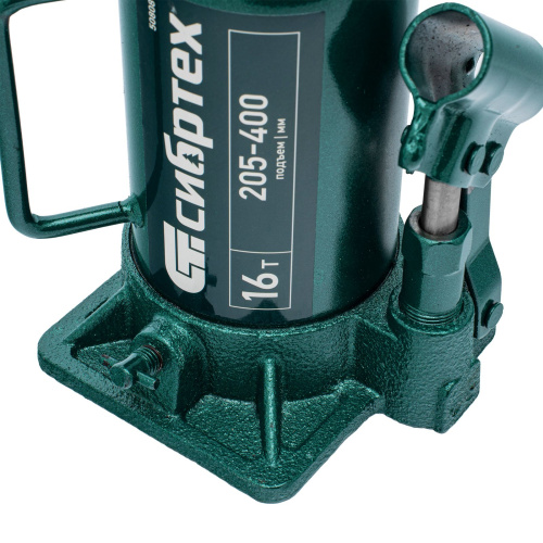 Домкрат гидравлический бутылочный, 16 т, 205-400 мм Сибртех по ценам производителя в Краснодаре с доставкой по всей России