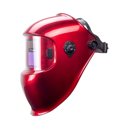 Маска сварщика КОРУНД-5 красная без коробки (ф-р 2100V, пр-во FoxWeld) по ценам производителя в Краснодаре с доставкой по всей России