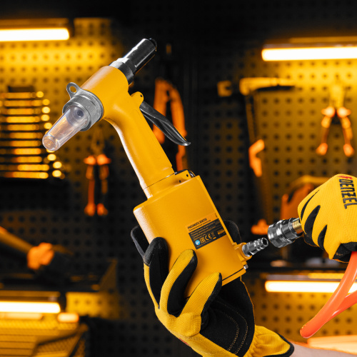 Пневматический заклепочник PR4, 2,4-4,8 мм Denzel по ценам производителя в Краснодаре с доставкой по всей России