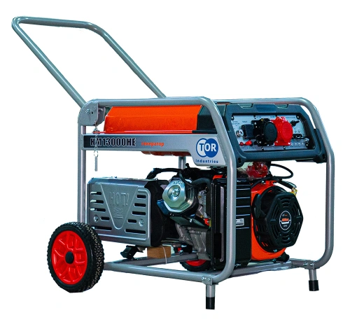 Генератор бензиновый 9,0 кВт 220В/380В с электростартером TOR KM13000HE по ценам производителя в Краснодаре с доставкой по всей России