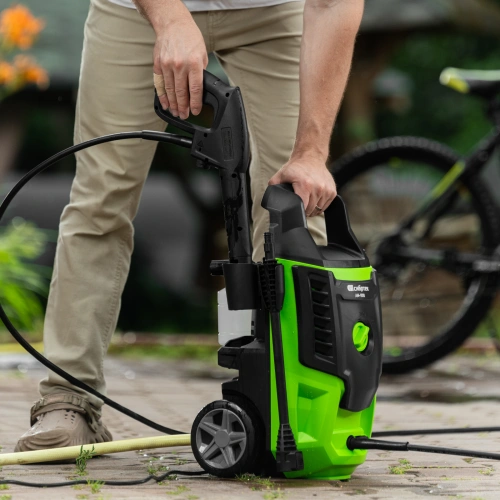 Моечная машина высокого давления АМ-1800, 1800 Вт, 140 бар, 350 л/ч, колесная Сибртех по ценам производителя в Краснодаре с доставкой по всей России