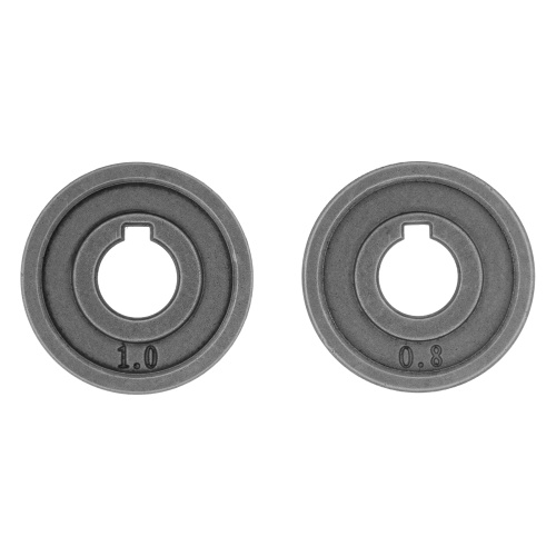 Подающий ролик, V профиль под стальную проволоку 0,8-1мм, 2 шт Denzel по ценам производителя в Краснодаре с доставкой по всей России