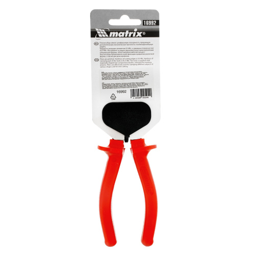 Плоскогубцы Econom, 160 мм, шлифованные, пластмассовые рукоятки Matrix по ценам производителя в Краснодаре с доставкой по всей России