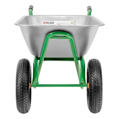 Тачка садово-строительная, 2-х колесная, усиленная, грузоподъемность 320 кг, объем 100 л Palisad по ценам производителя в Краснодаре с доставкой по всей России