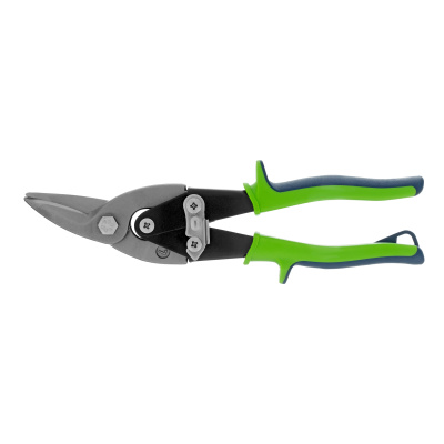 Ножницы по металлу, 250 мм, левый рез, сталь С55, двухкомпонентные рукоятки СИБРТЕХ по ценам производителя в Краснодаре с доставкой по всей России