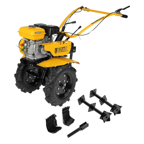 Мотоблок DPT-270, 7 л.с, ременное сцепление, ширина 85 см, глубина 35 см, фрез 3 х 4, ШОМ, передачи 2В/1Н Denzel по ценам производителя в Краснодаре с доставкой по всей России