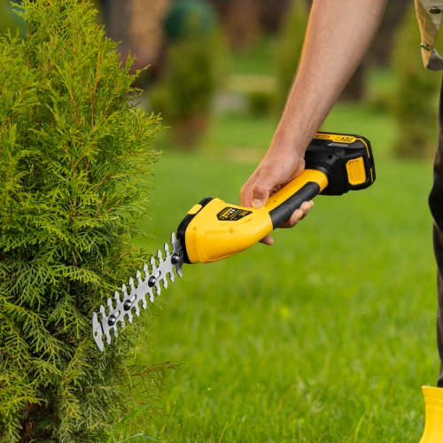 Ножницы-кусторез аккумуляторные GS-20, Li-Ion, 20 В Denzel по ценам производителя в Краснодаре с доставкой по всей России