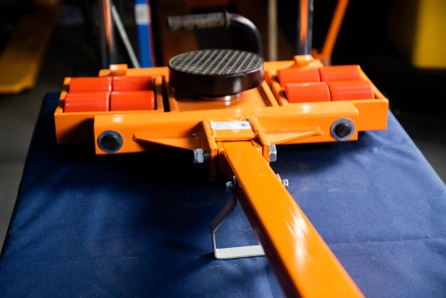 Роликовая платформа поворотная TOR X8 г/п 8 т (с ручкой) по ценам производителя в Краснодаре с доставкой по всей России