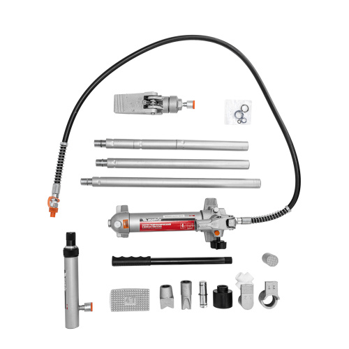 Растяжка гидравлическая, 4 т, набор из 17 предметов, 7 сменных насадок, в пластиковом кейсе Matrix по ценам производителя в Краснодаре с доставкой по всей России