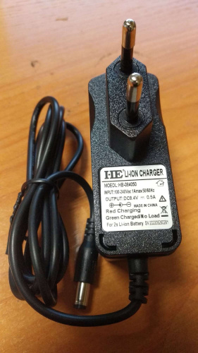 Зарядное устройство HB-084050 для тележек CW 8,4V/0,5A (Charger) горизонтальное по ценам производителя в Краснодаре с доставкой по всей России