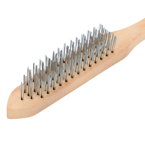 Щетка пятирядная металлическая с деревянной ручкой Sparta по ценам производителя в Краснодаре с доставкой по всей России