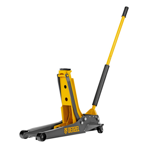 Домкрат гидравлический подкатной, 3 т, 85-610 мм, быстрый подъем, низ. подхват, проф, SUV Denzel по ценам производителя в Краснодаре с доставкой по всей России
