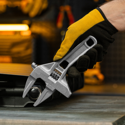 Ключ разводной 205 мм, алюминиевый Denzel по ценам производителя в Краснодаре с доставкой по всей России