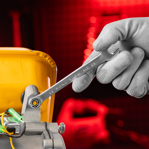 Ключ комбинированный, 10 мм, CrV, матовый хром Matrix по ценам производителя в Краснодаре с доставкой по всей России