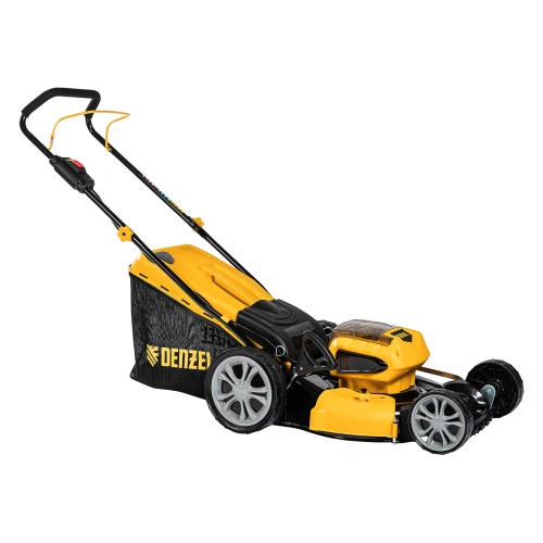 Газонокосилка аккумуляторная бесщеточная RLM450-36, Li-ion, 36 В, 4 Ач, 450 мм, травосборник 40 л Denzel по ценам производителя в Краснодаре с доставкой по всей России