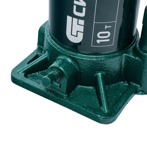 Домкрат гидравлический бутылочный, 10 т, 190-370 мм Сибртех по ценам производителя в Краснодаре с доставкой по всей России