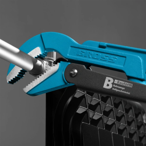 Ключ трубчатый рычажный 1.5, №2, цельнокованый, CrV, тип "B" Gross по ценам производителя в Краснодаре с доставкой по всей России