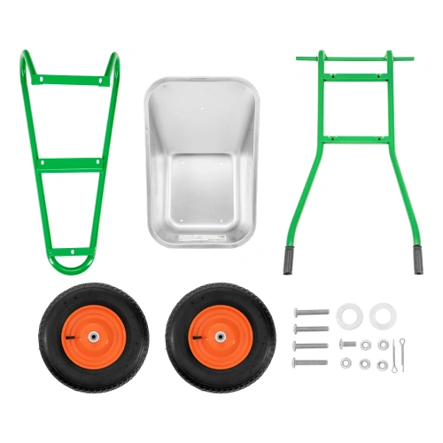 Тачка садово-строительная, 2-х колесная, усиленная, грузоподъемность 320 кг, объем 100 л Palisad по ценам производителя в Краснодаре с доставкой по всей России