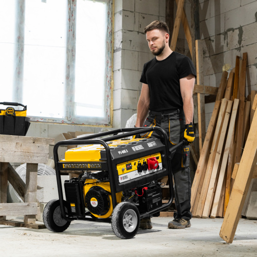 Транспортировочный комплект (колеса и ручки) для генераторов PS Denzel по ценам производителя в Краснодаре с доставкой по всей России