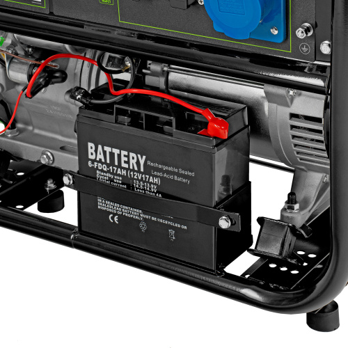 Генератор бензиновый БС-6500Э, 5.5 кВт, 230В, четырехтактный, 25 л, электростартер Сибртех по ценам производителя в Краснодаре с доставкой по всей России