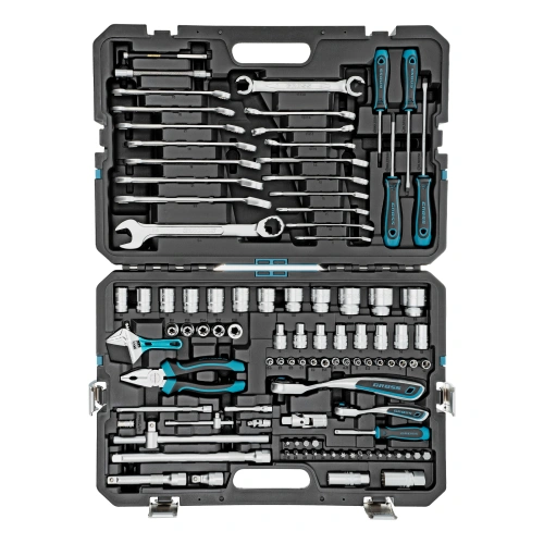 Набор инструментов, 1/4", 1/2", CrV, 120 зубьев, 101 предмет Gross по ценам производителя в Краснодаре с доставкой по всей России