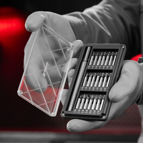 Набор для точных работ 22 в 1, универсальный, сталь CrV Matrix по ценам производителя в Краснодаре с доставкой по всей России