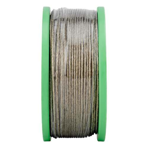 Трос металлополимерный прозрачный ПР-3.0, толщина 3.0 мм, катушка 200 метров Сибртех по ценам производителя в Краснодаре с доставкой по всей России