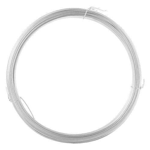 Проволока стальная 50 м, оцинкованная, термообработанная 1 мм Сибртех по ценам производителя в Краснодаре с доставкой по всей России