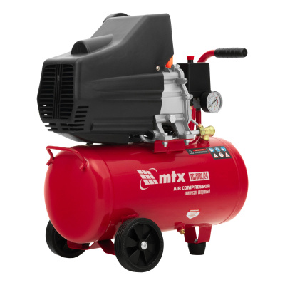 Компрессор воздушный DC1500L/24, 1,5 кВт, 24 л, 210 л/мин MTX по ценам производителя в Краснодаре с доставкой по всей России