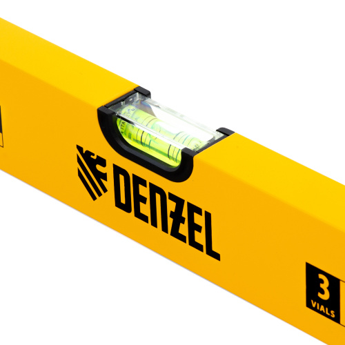 Уровень алюминиевый, 600 мм, фрезерованный, 3 глазка Denzel по ценам производителя в Краснодаре с доставкой по всей России