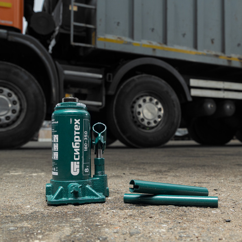 Домкрат гидравлический бутылочный, 8 т, 180-350 мм Сибртех по ценам производителя в Краснодаре с доставкой по всей России