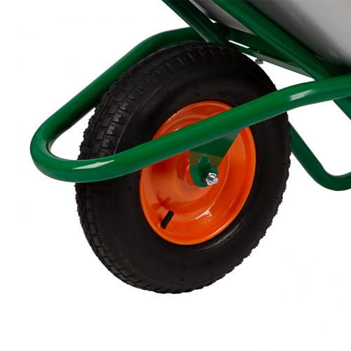 Тачка садово-строительная, усиленная, грузоподъемность 200 кг, объем 90 л по ценам производителя в Краснодаре с доставкой по всей России