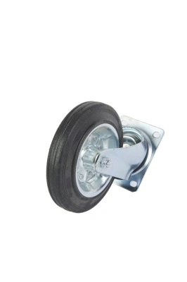 Колесо поворотное усиленное резина SRC 80 200 мм по ценам производителя в Краснодаре с доставкой по всей России