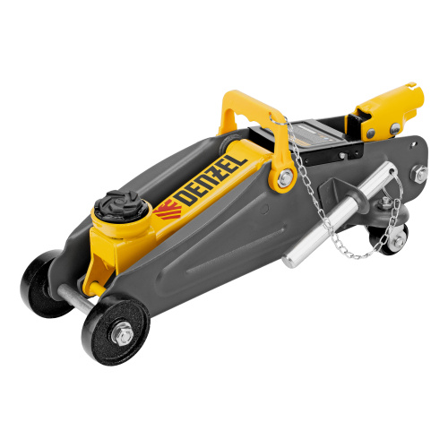 Домкрат гидравлический подкатной с фиксатором, 2 т, 130-330 мм Denzel по ценам производителя в Краснодаре с доставкой по всей России