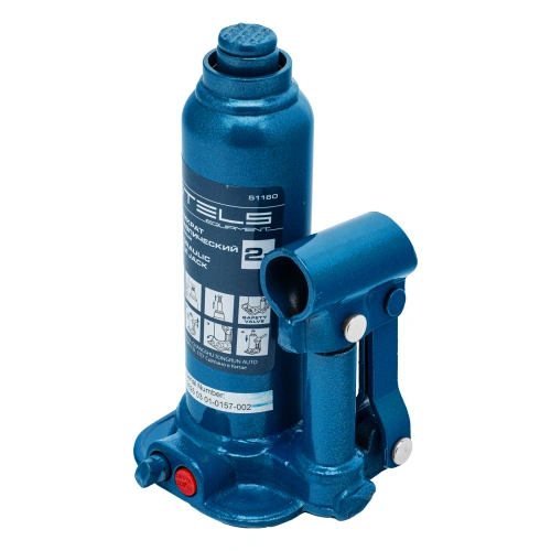 Домкрат гидравлический бутылочный, 2 т, h подъема 178-338 мм Stels по ценам производителя в Краснодаре с доставкой по всей России