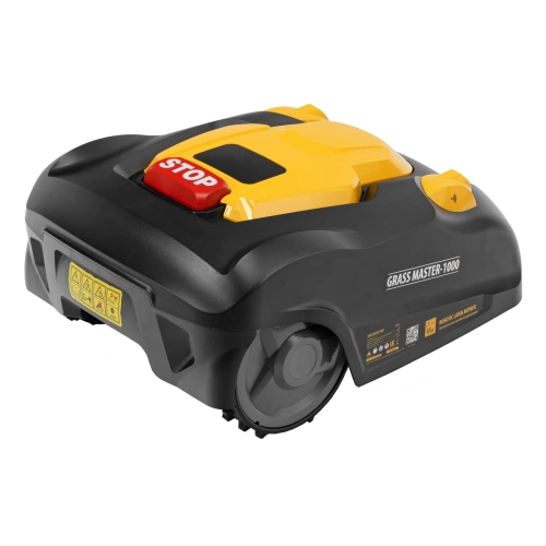 Робот-газонокосилка Grass Master 1000  1000м², 3Ач, 28V, LCD дисплей, Wi-Fi Denzel по ценам производителя в Краснодаре с доставкой по всей России