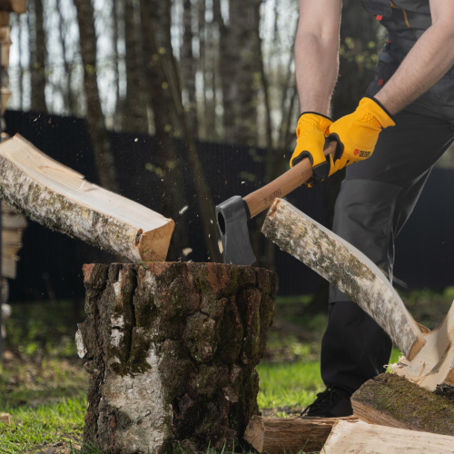 Топор кованый, 900 г, американский тип, буковая рукоятка, 430мм, EFP Denzel по ценам производителя в Краснодаре с доставкой по всей России