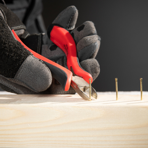 Бокорезы Mini, 130 мм, никелированные, авторазжим, двухкомпонентные рукоятки Matrix по ценам производителя в Краснодаре с доставкой по всей России