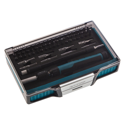 Отвертка с набором бит и торцевых головок для точных работ, гибкий привод, 48 шт, CrMo Gross по ценам производителя в Краснодаре с доставкой по всей России