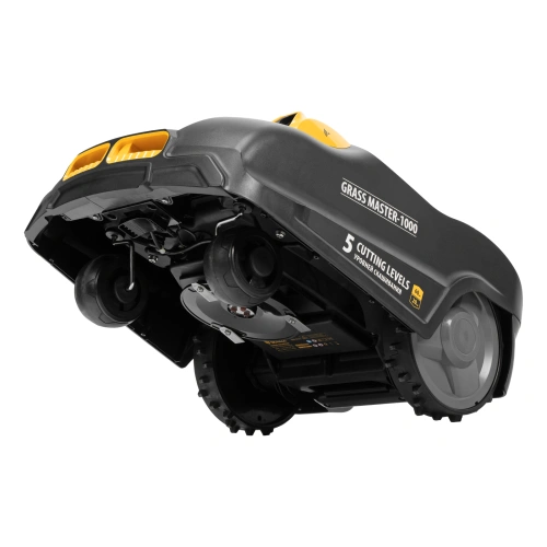 Робот-газонокосилка Grass Master 1000  1000м², 3Ач, 28V, LCD дисплей, Wi-Fi Denzel по ценам производителя в Краснодаре с доставкой по всей России