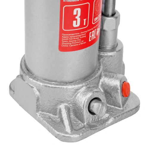 Домкрат гидравлический бутылочный, 3 т, высота подъема 194-372 мм, в пластиковый кейсе Matrix по ценам производителя в Краснодаре с доставкой по всей России