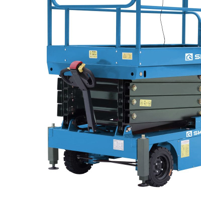 Подъемник самоходный электрический ножничный ведомый SKYER SPF0905 по ценам производителя в Краснодаре с доставкой по всей России