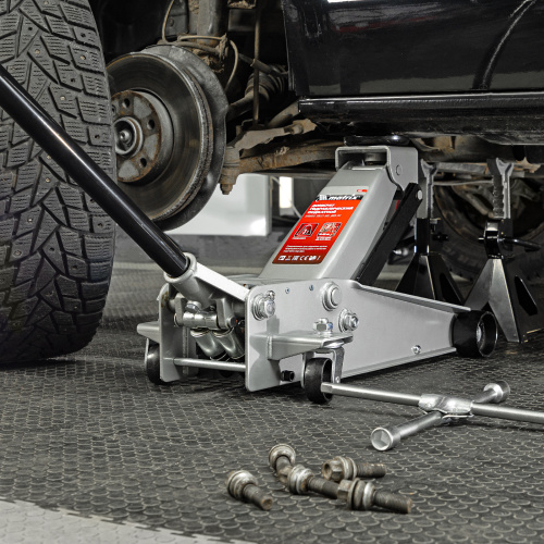 Домкрат гидравлический подкатной профессиональный, быстрый подъем, 3 т, 130-465 мм. Quick Matrix по ценам производителя в Краснодаре с доставкой по всей России