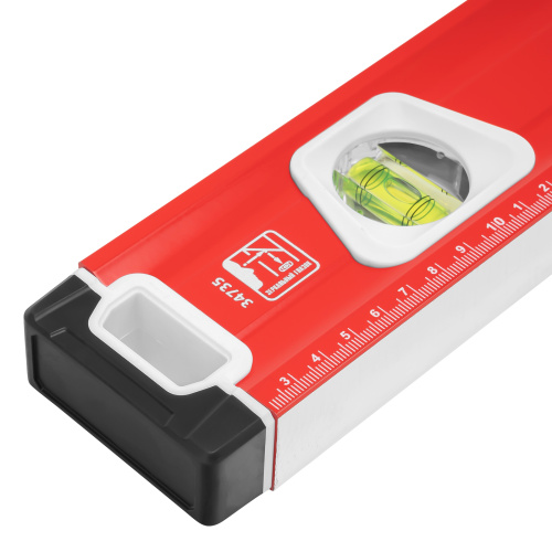 Уровень алюминиевый, магнит, фрезерованный, 3 глазка (1 зеркальный) двухкомпонентные рукоятки, 1500 мм Matrix по ценам производителя в Краснодаре с доставкой по всей России