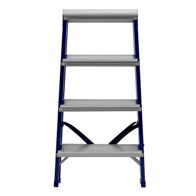 Стремянка двусторонняя 4 ступени, стальная, Сибртех по ценам производителя в Краснодаре с доставкой по всей России