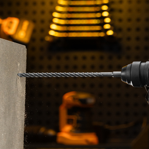 Бур по бетону, цельная крестовая пластина, 10x315 мм, SDS PLUS Denzel по ценам производителя в Краснодаре с доставкой по всей России